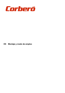 Manual de uso Corberó CCT 61 W Campana extractora