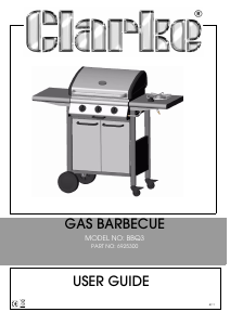 Manual Clarke BBQ3 Barbecue