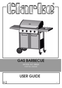 Manual Clarke BBQ4 Barbecue