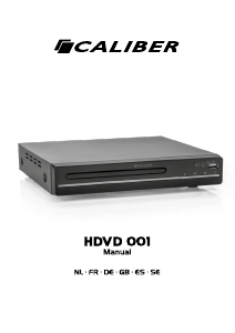 Bruksanvisning Caliber HDVD001 DVD spelare