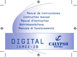 Manual de uso Calypso K6060 Reloj de pulsera