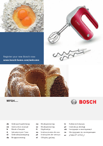Manual Bosch MFQ4030K Misturador da mão