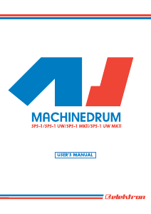 Manual Elektron SPS-1 UW MachineDrum Drum Machine
