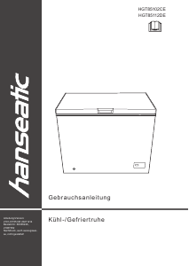 Manual Hanseatic HGT85102CE Freezer