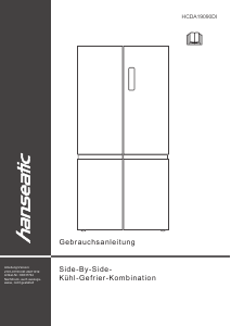 Manual Hanseatic HCDA19090DI Fridge-Freezer
