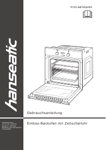 Manual Hanseatic 10153.3eETsDpHbX Oven