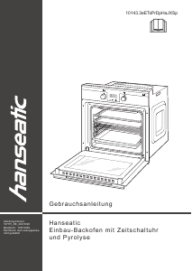 Handleiding Hanseatic 10143.3eETsPrDpHaJXSp Oven