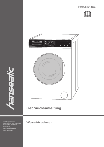 Manual Hanseatic HWD96T314CE Washer-Dryer