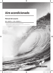 Manual de uso Samsung AR09MSPXBWKNEU Aire acondicionado