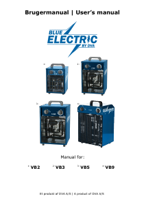 Brugsanvisning Blue Electric VB5 Varmeblæser