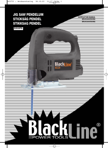 Bruksanvisning BlackLine S500PX Sticksåg