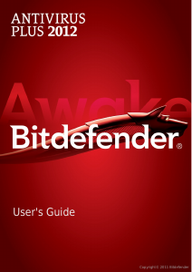 Manual Bitdefender Antivirus Plus (2012)