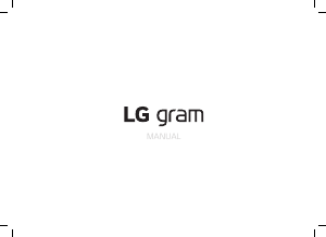 사용 설명서 엘지 16ZD90Q-GX5LK Gram 랩톱