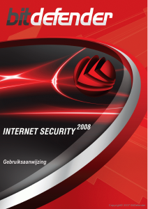 Handleiding Bitdefender Internet Security (2008)