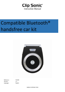 Manual Livoo TEC585 Car Kit