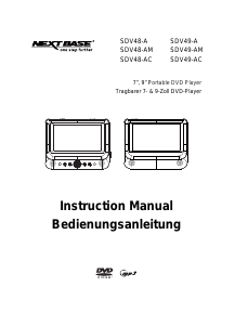 Bedienungsanleitung NextBase SDV48-A DVD-player