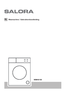 Handleiding Salora WMH6100 Wasmachine