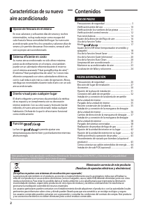 Manual de uso Samsung AR12FSFPKGMN Aire acondicionado