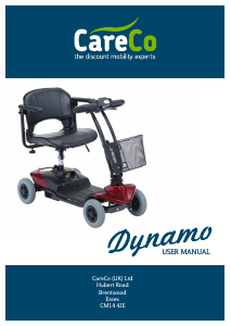 Manual CareCo Dynamo Mobility Scooter