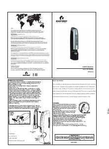 Bedienungsanleitung Costway EP20412A Luftreiniger