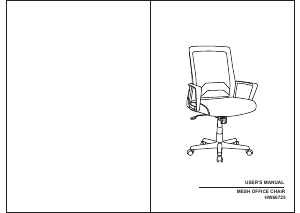 Handleiding Costway HW66725A Bureaustoel