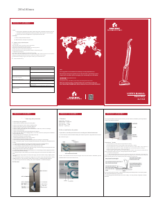 Manual Costway CL11725PUA Steam Cleaner