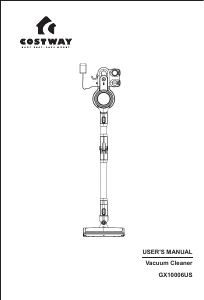 Manual Costway GX10006US-BLA Vacuum Cleaner