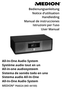 Manuale Medion LIFE P66024 (MD 44100) Stereo set