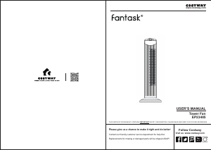 Handleiding Fantask EP23485BKA Ventilator