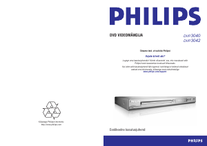 Kasutusjuhend Philips DVP3042 DVD-mängija