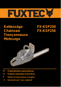 Manual Fuxtec FX-KSP256 Chainsaw