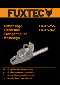 Handleiding Fuxtec FX-KS255 Kettingzaag