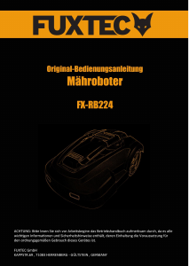 Bedienungsanleitung Fuxtec FX-RB224 Rasenmäher