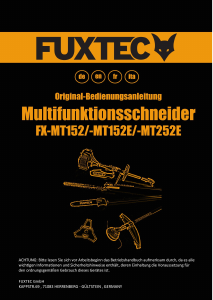 Manuale Fuxtec FX-MT152 Unità motrice multifunzione