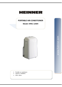 Manual Heinner HPAC-12WH Air Conditioner