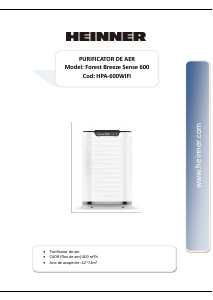 Manual Heinner HPA-600WIFI Air Purifier