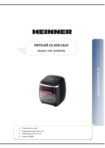 Manual Heinner HAF-B2000FB Deep Fryer