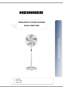 Manual Heinner HMSF-3WH Fan