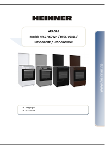 Manual Heinner HFSC-V60WH Range