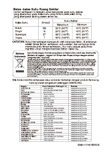 Panduan Samsung RT45MAIS1 Kulkas-Freezer