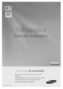 Mode d’emploi Samsung RT4891RKASL Réfrigérateur combiné