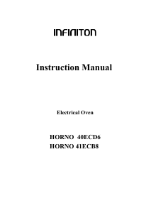 Handleiding Infiniton 41ECB8 Oven