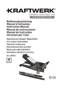 Manual de uso Kraftwerk 38112 Cric