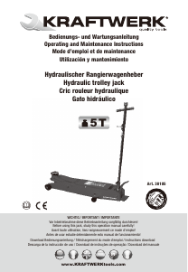 Manual de uso Kraftwerk 38105 Cric
