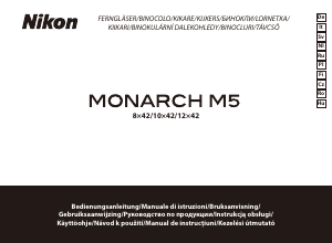 Bruksanvisning Nikon Monarch M5 10x42 Kikare