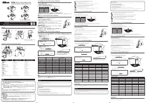 説明書 ニコン 7x50 CF WP 双眼鏡