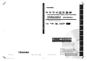 Manual Toshiba DVR620KU DVD-Video Combination