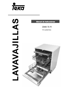 Manual de uso Teka DW8 70 FI Lavavajillas