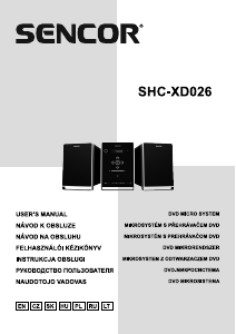 Manuál Sencor SHC-XD026 Stereo souprava