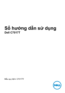 Hướng dẫn sử dụng Dell C7017T Màn hình LCD